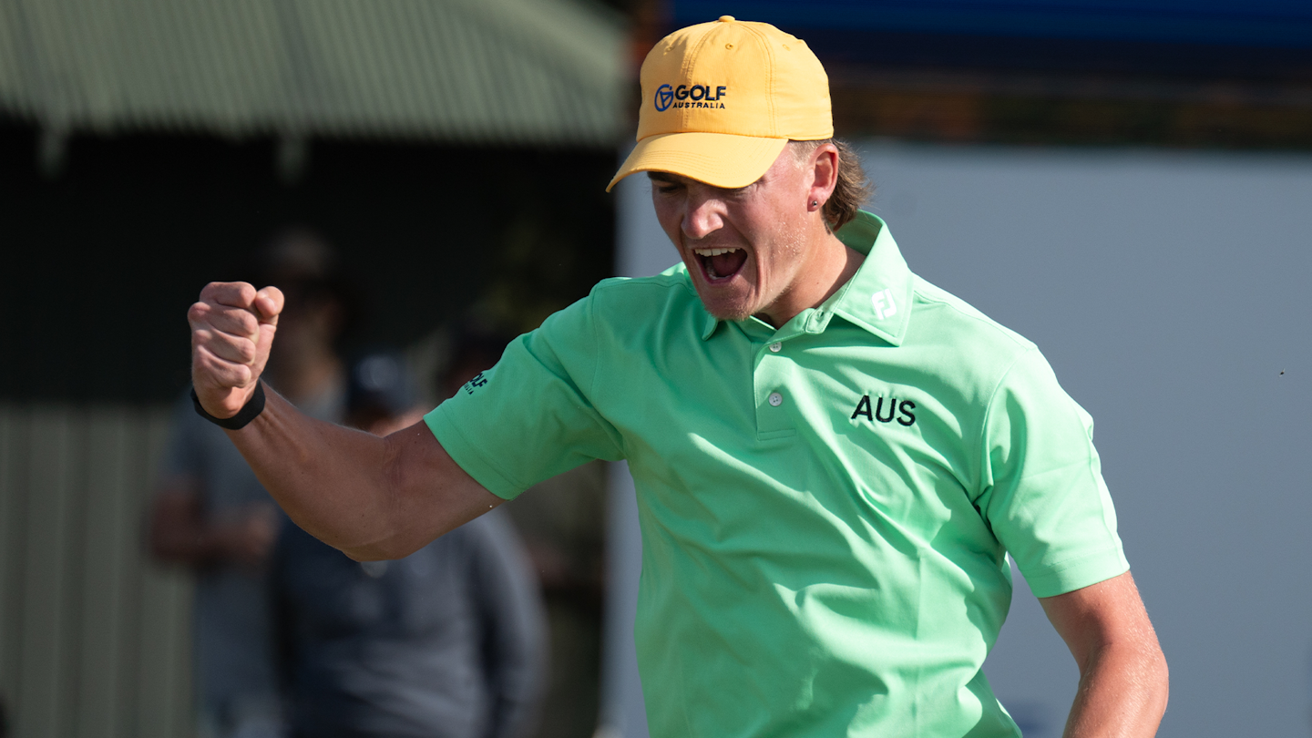 Delight for the hometown boy at Royal Melbourne